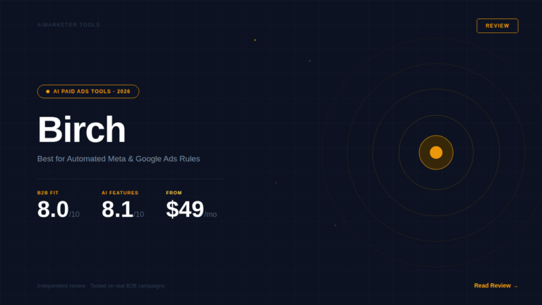 Birch Review AImarketertools
