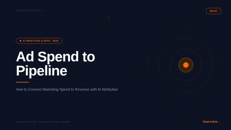 ad spend pipeline AI 2026