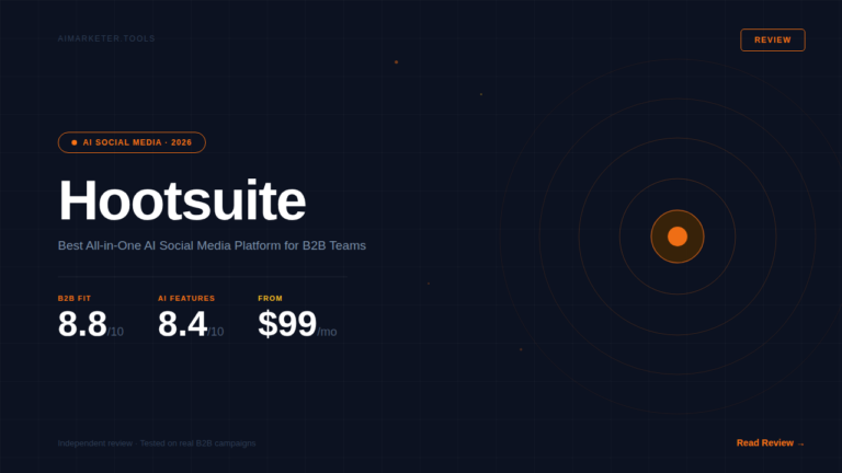 Hootsuite review 2026