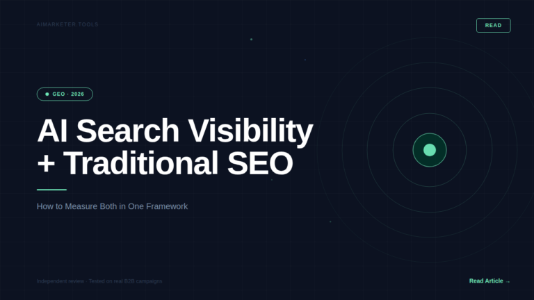 ai search metrics 2026