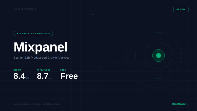 Mixpanel review 2026